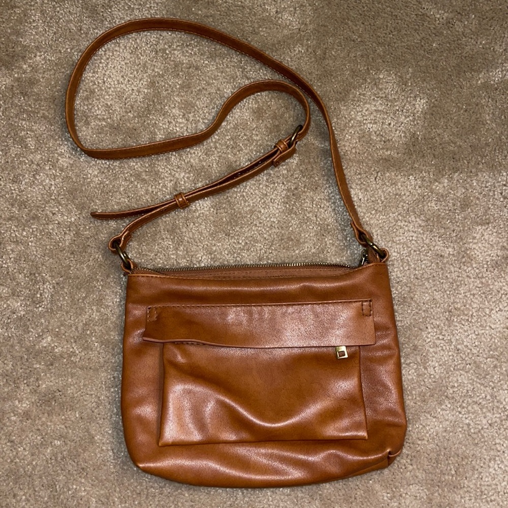 Universal Thread Brown Side Body Bag - image 1